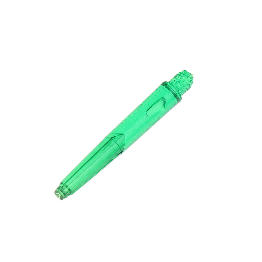 60Pcs 2BA Thread Plastic  Stems Shafts Soft Tip Darts Green & Orange