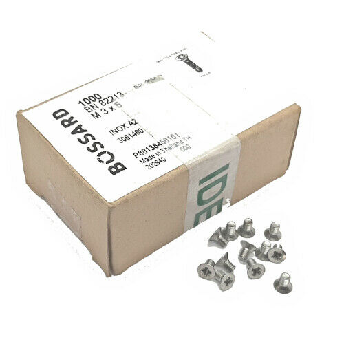 [300pcs] 3061460 M3x5/BN82213 DIN965A SCREW