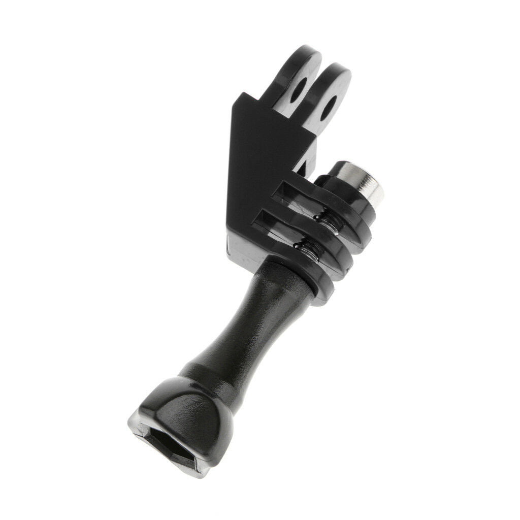 90 Degree Angle Adjustment Arm +Long Screw for   Hero 4/3+ Camera Black