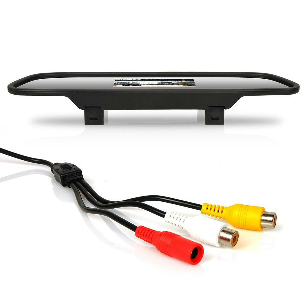 4.3"LCD Car Rear View Mirror Monitor &8LED Night   Reverse Backup HD Camera