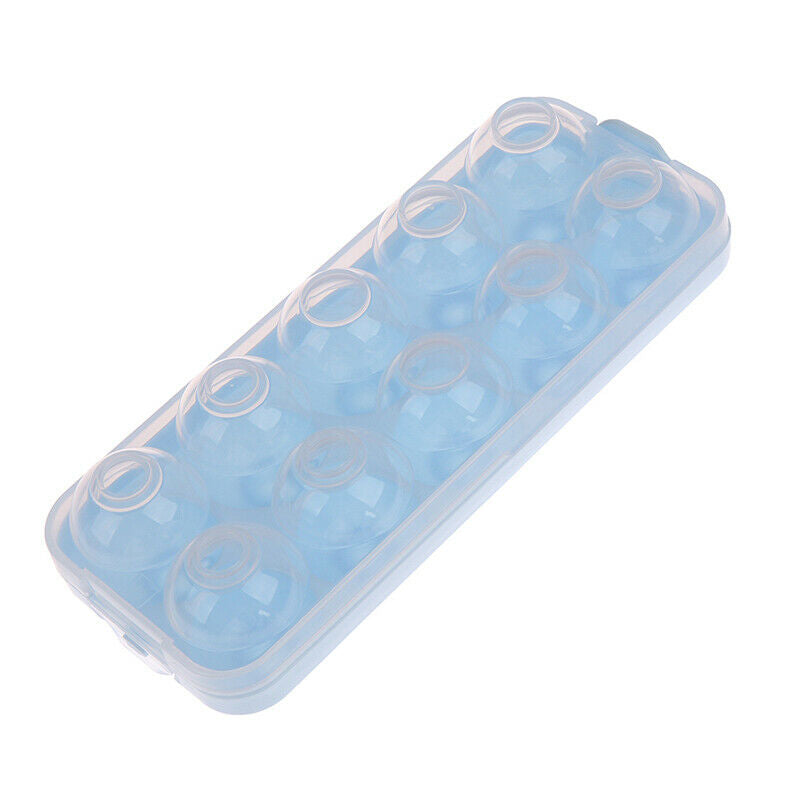 10 Eggs Holder Food Storage Plastic Egg Box Refrigerator Egg Case Egg Contai FT