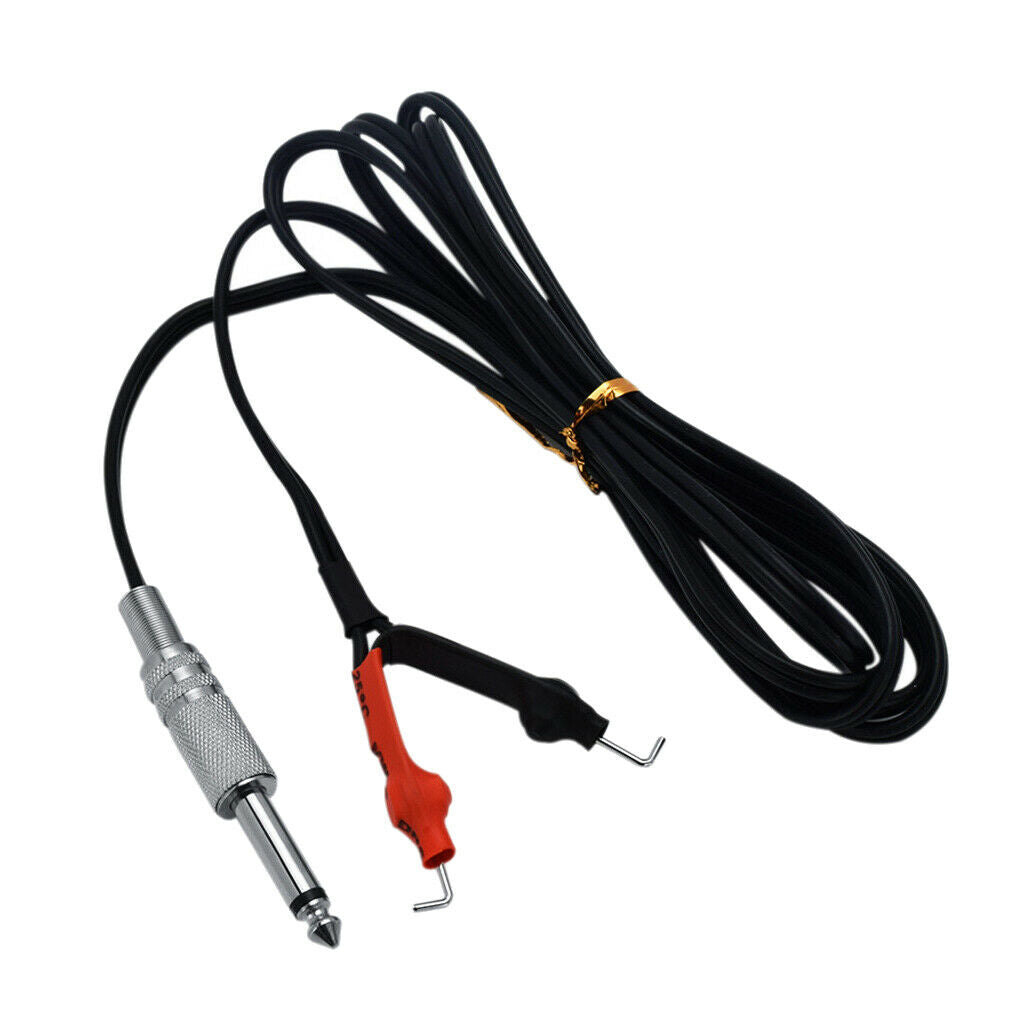 Tattoo Machine / Power Supply Supper Flex Tattoo Clip Cord Cable Black 1.8m