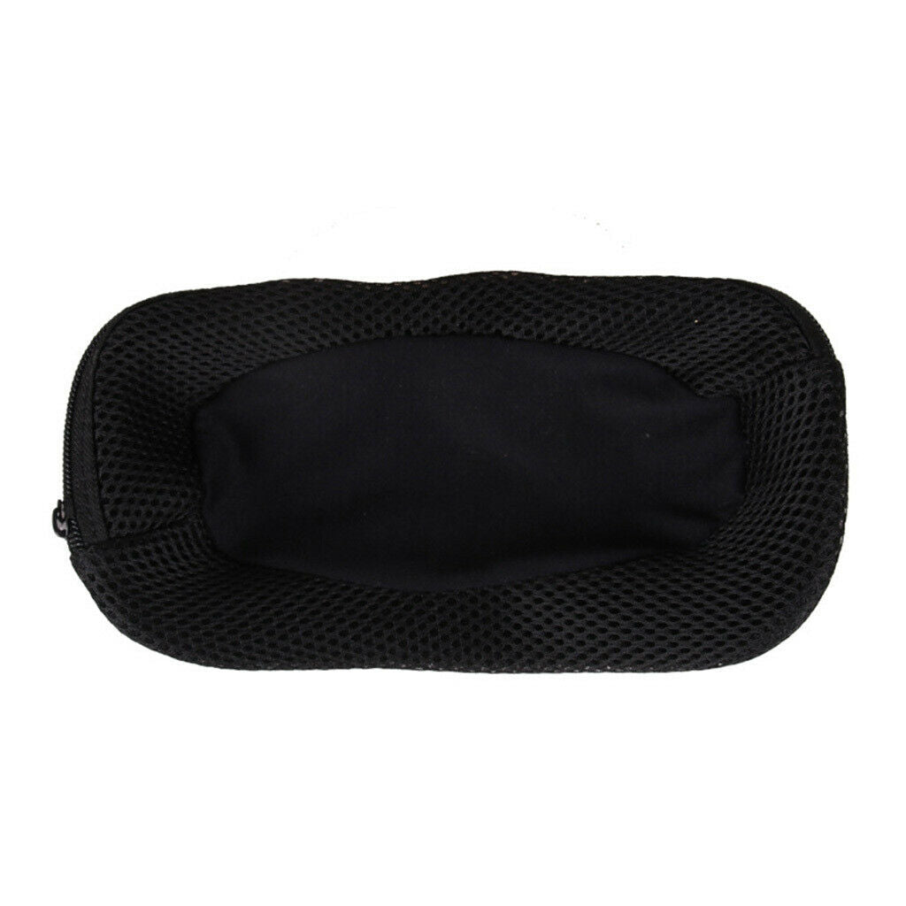 Portable Leather Eyeglass Pouch Goggles Sunglasses Reading Glasses Case