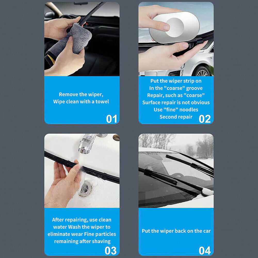 Universal Repair Tool Car Windshield Windscreen Wiper Blade Cutter Restorer
