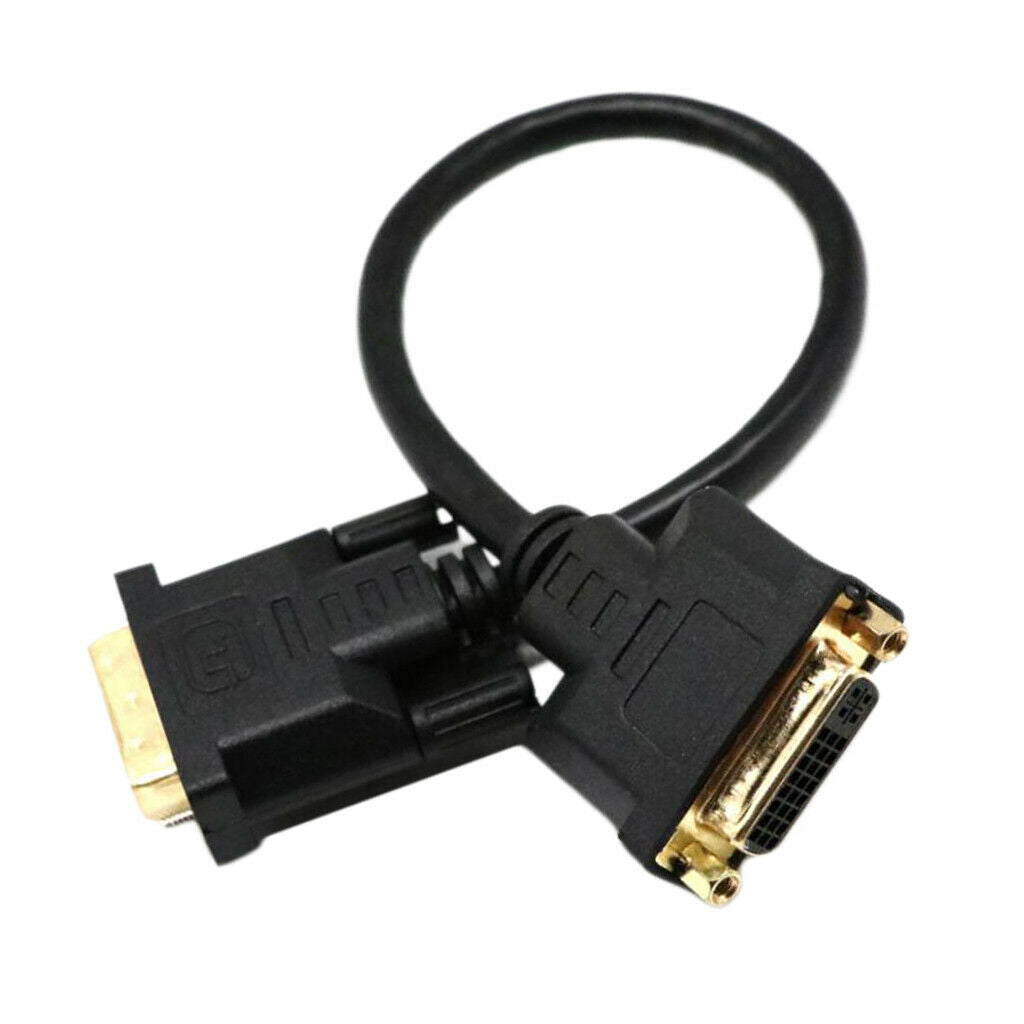 DVI-D Male To Female Extension Cable, DVI-D To DVI-D Adapter Cable For Video