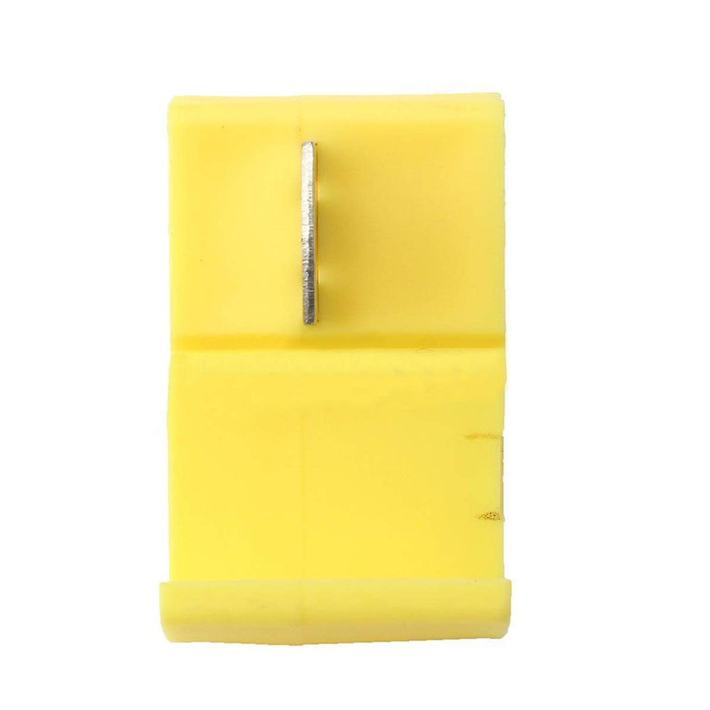 4 Square Free Stripping Quick Connector Electrical Crimping Cable Buckle 100Pcs