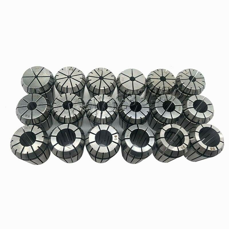 17PCS ER25 Φ1~16mm Spring Collet Chuck For Engraving Machine Lathe Milling Tool