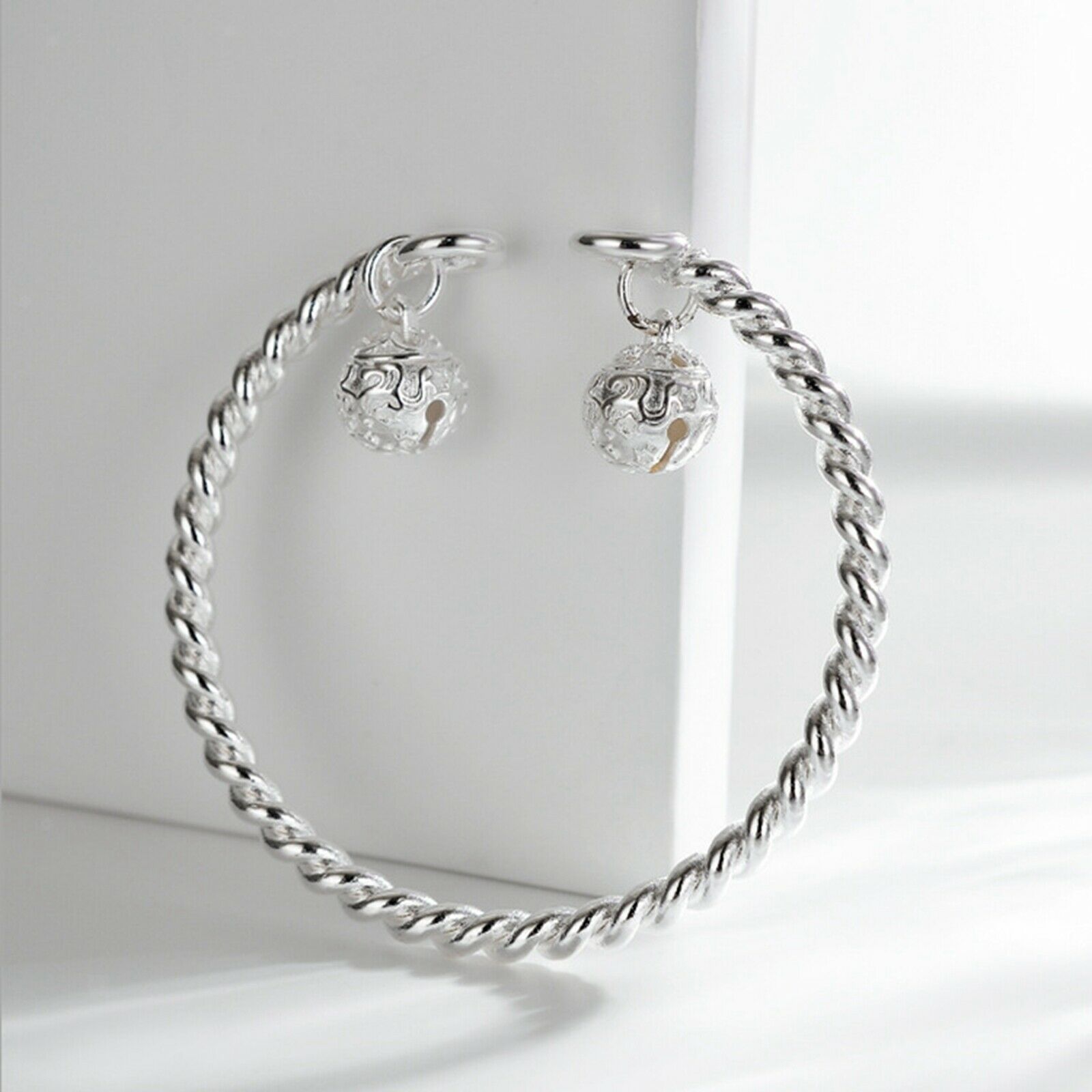 Bangle Bracelet Simple Open Cuff Jewelry for Women Adjustable Polished Gifts