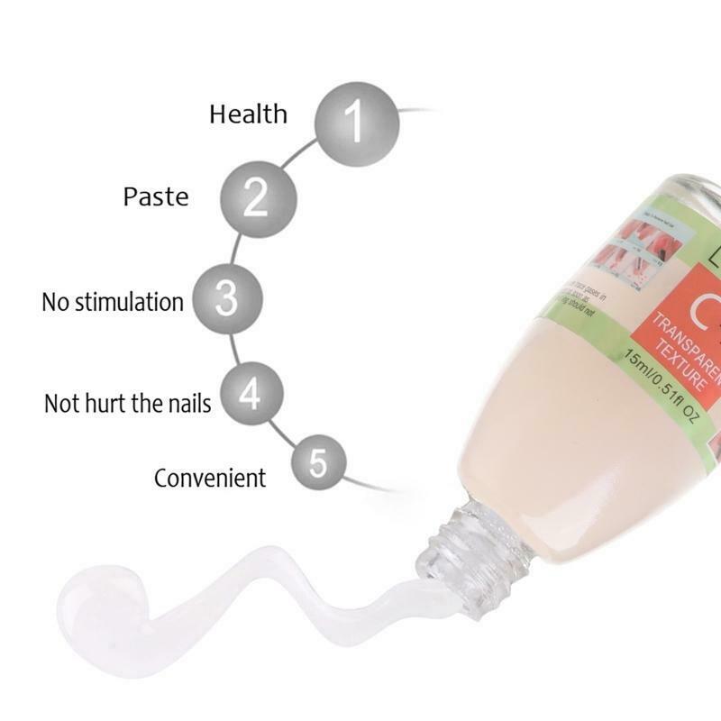 15ml Nail Polish Remover UV Gel Soak Off Removal Manicure Cleaner Tool