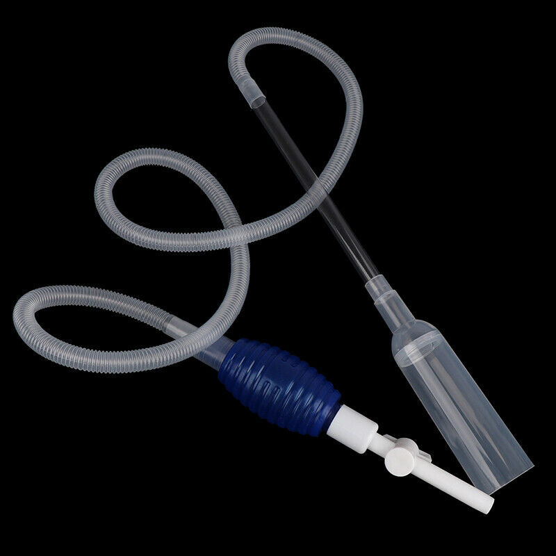 Aquarium Gravel Cleaner Vacuum Handheld Siphon Pump With Filter Nozzle Fish TaSJ