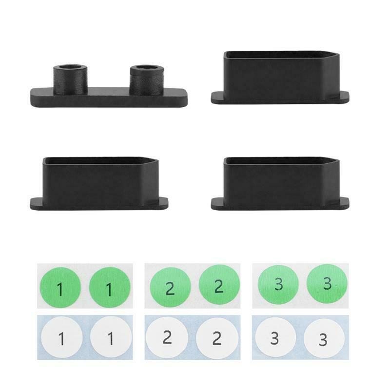 Body Contact Dust Plug Set, Battery Charging Port Protective Cover for FPV Drone