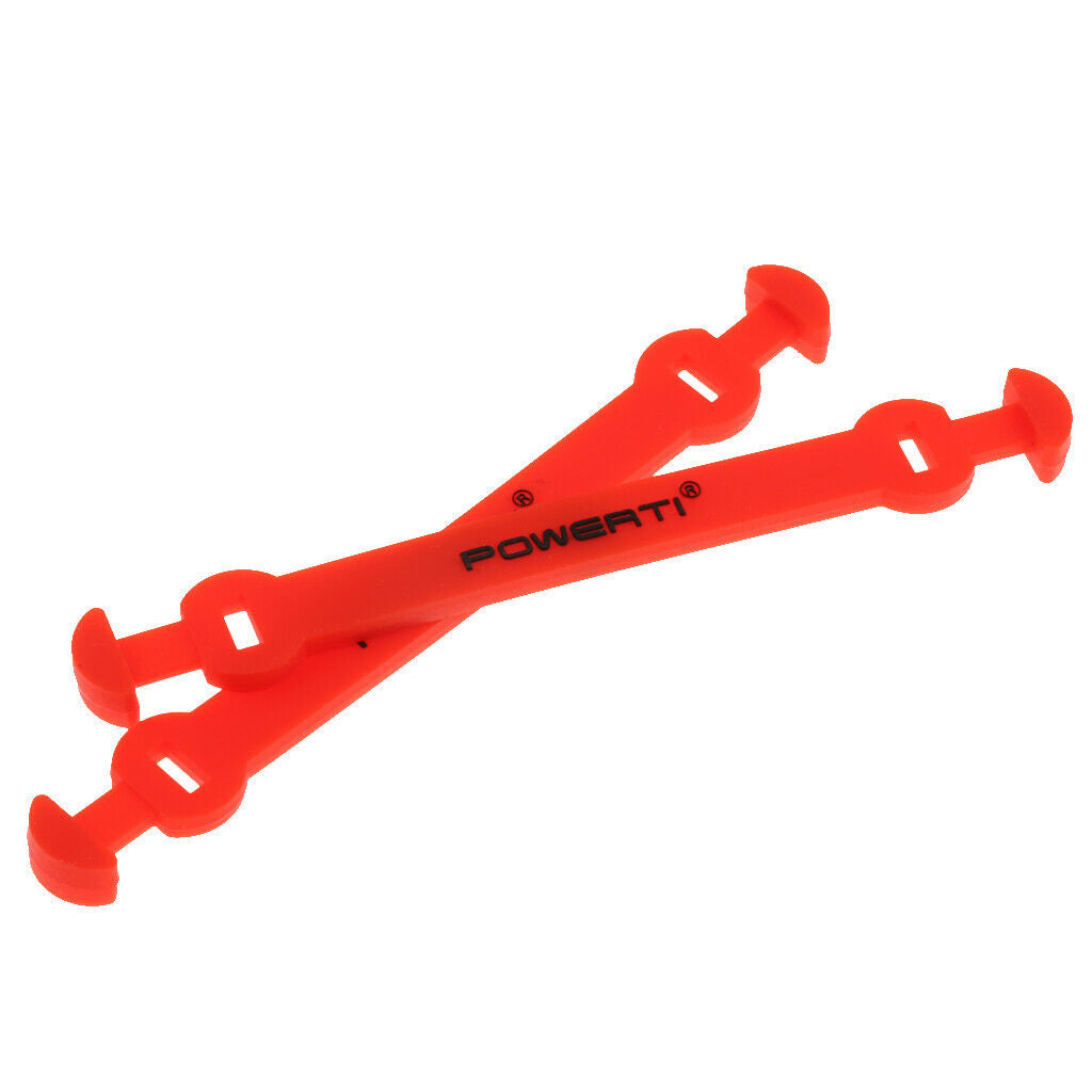 2 Pairs of Tennis Racket Dampers Racket Vibration Damper Red + Black