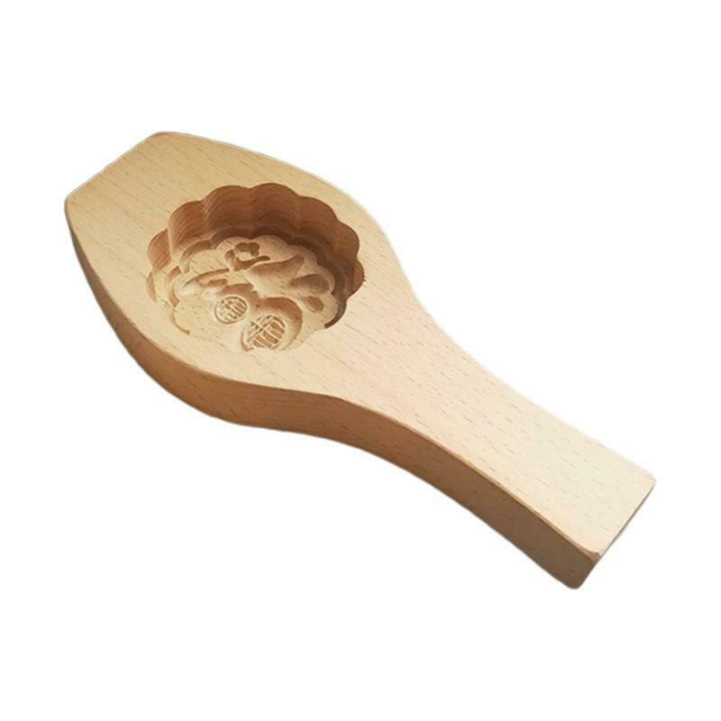 Pastries Steamed Buns Printing Noodles Fruits Mooncakes Wooden Cutters Flat Mold