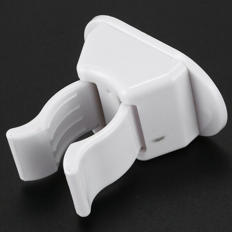Home adhesive support Broom ladle handed Wall clip hook white R7Z6Z6