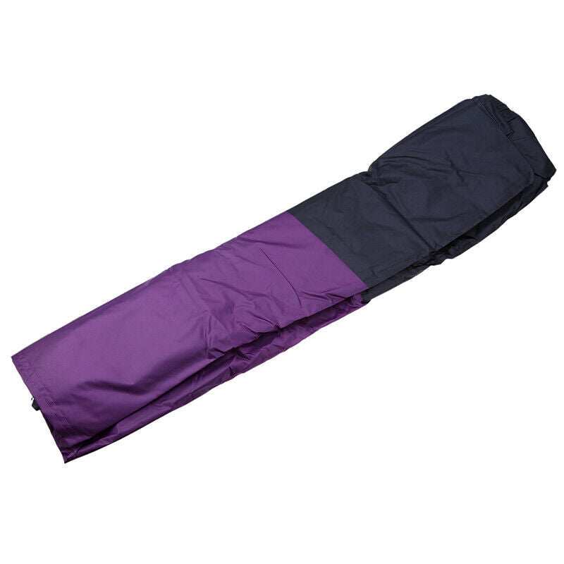 One XL Size Black/Purple Motorcycle Cover Rain Dust Protector Bike Universal