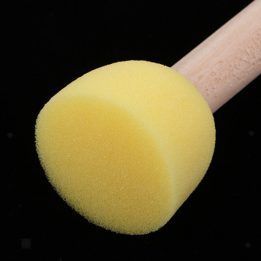 Prettyia 5pcs Kids Painting Sponge Foam Brushes Drawing Sponge Stippler