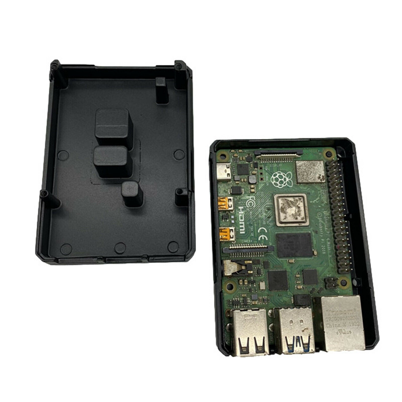 Motherboard Box Enclosure Electronic Components Heatsink for Raspberry Pi 4