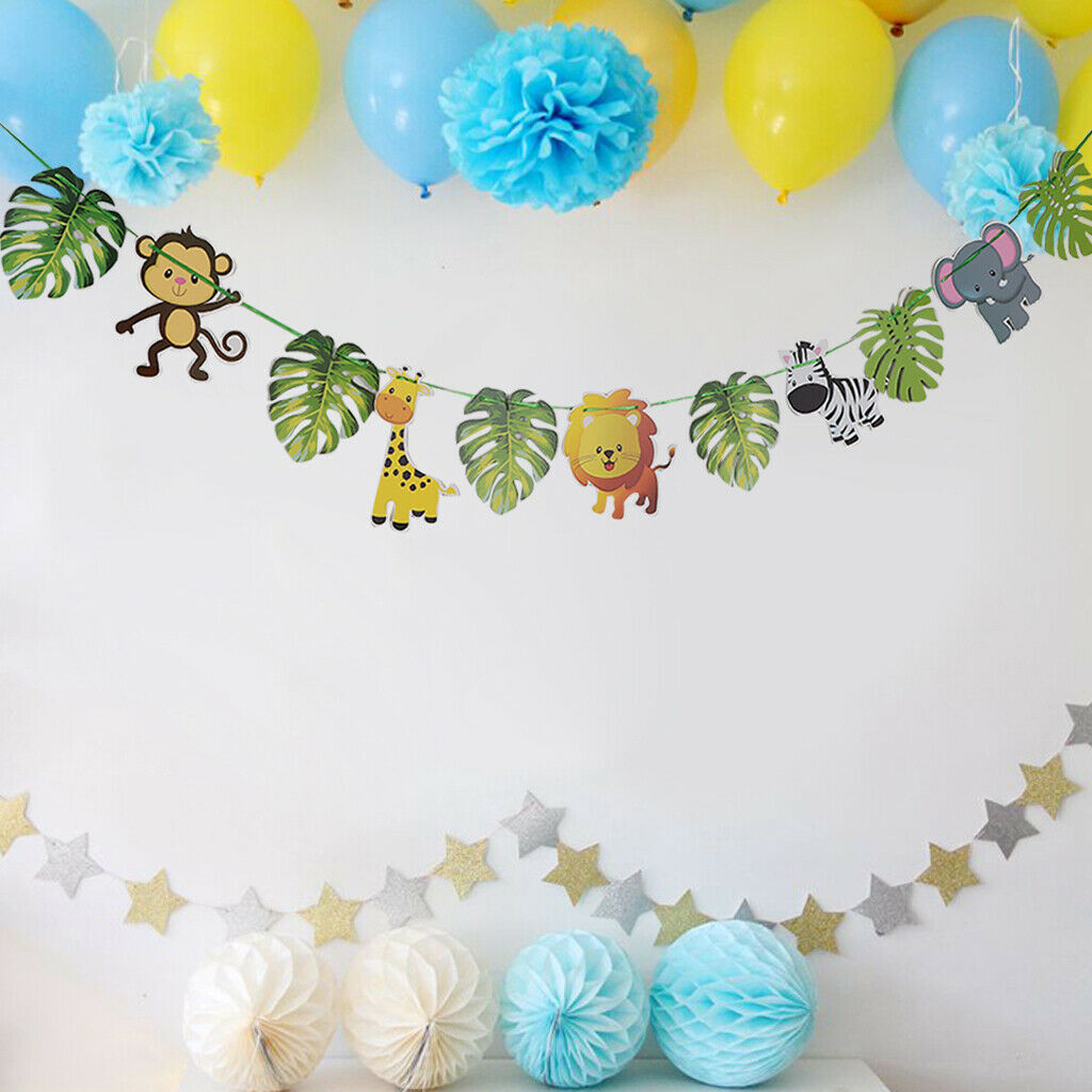 Cute garland pennant chain hanging decoration for Hawaii party themed party