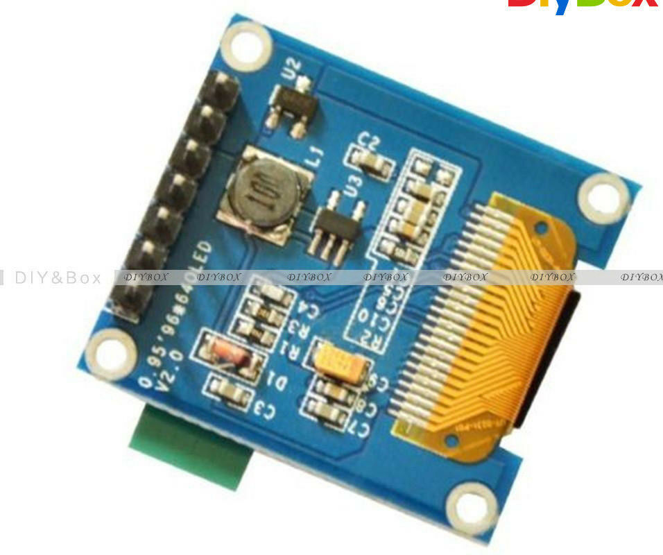 0.95 Inch 7pin Full Color 65K Color SSD1331 SPI OLED Display Module For Arduino