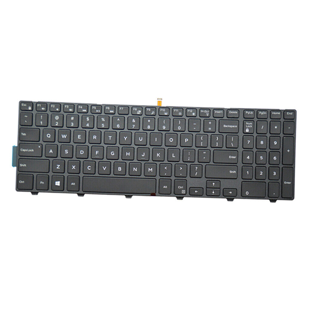 Notebook Keyboard w/ Frame for Inspiron 15-5000 5547 5542 Black US Layout