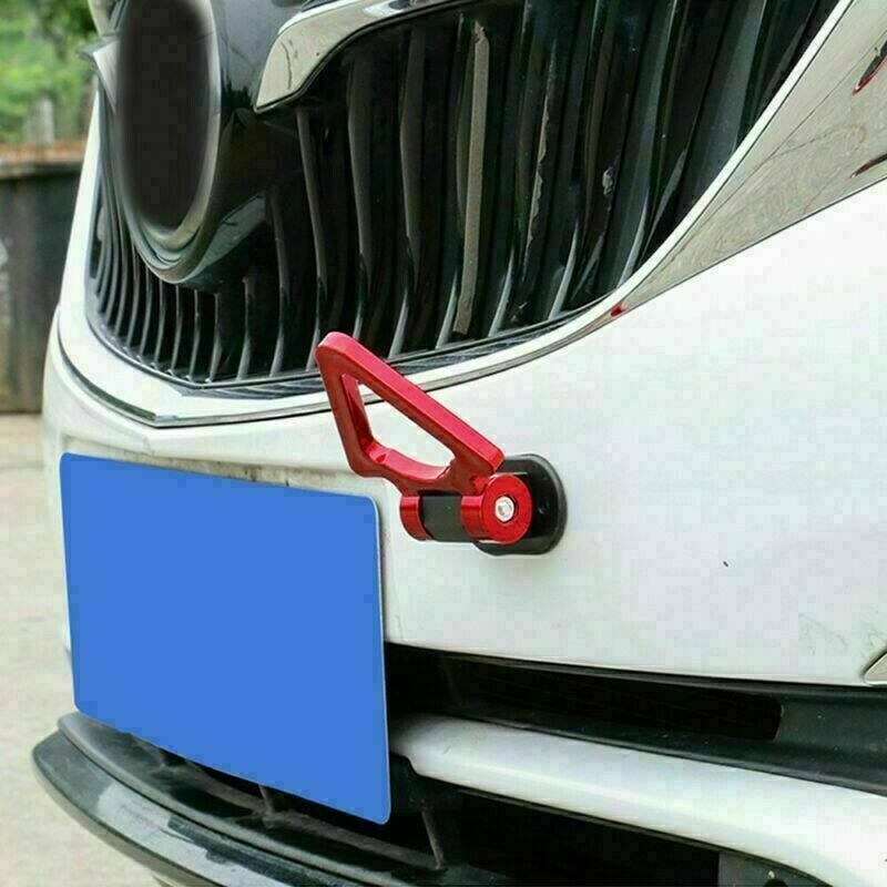 Car Ring Track Racing Style Tow Hook Look Decoration Auto Universal Accessories