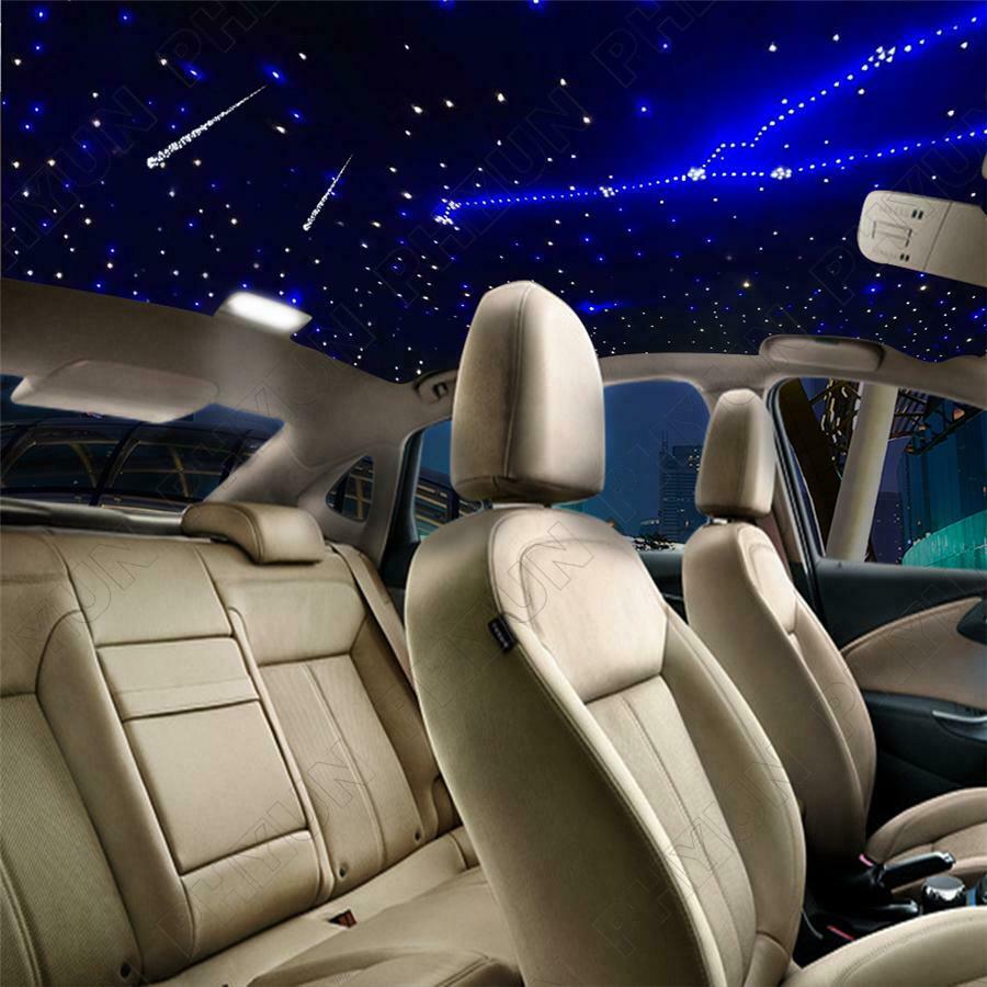 7W Shooting Stars Fiber Optic Source Meteor Light Engine Driver w/ 180Pcs Fibers