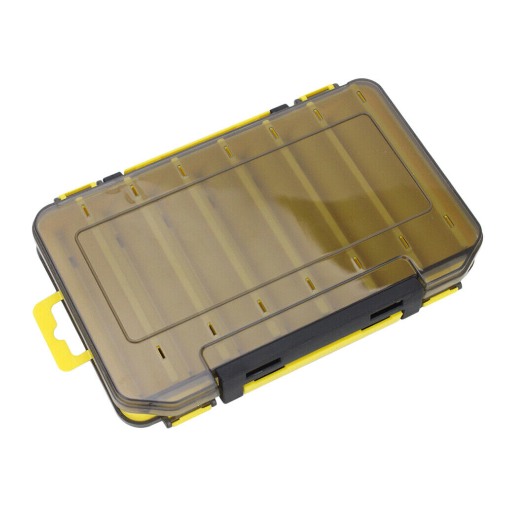 2 lot Double Sided Squid Jigs Lure Box Container Organizer Storage Case