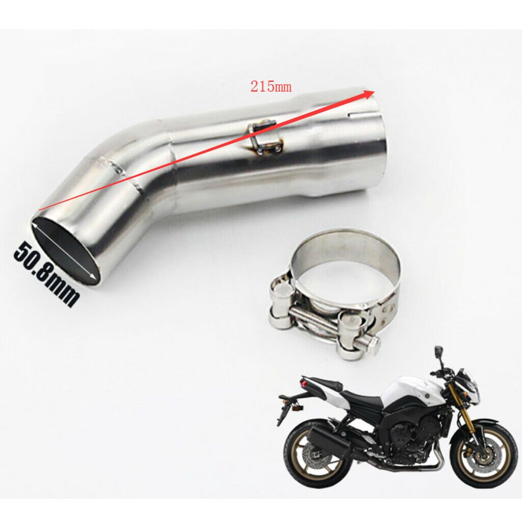 Exhaust System Pipe Muffler Middle Pipe Slip On Link Tube for Yamaha F28N