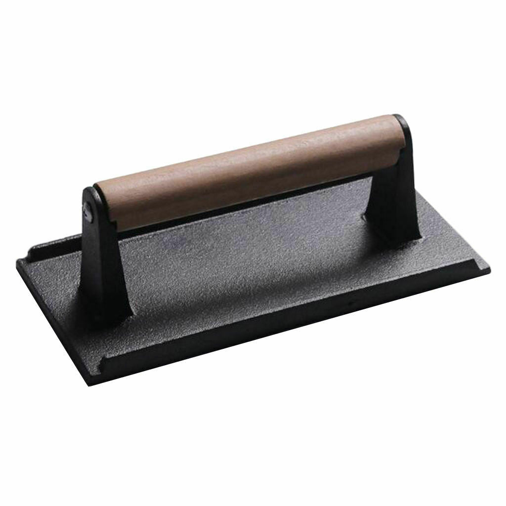 Heavy-duty Bacon Press Meat Grill Press Patty Maker for Pan Oven Skillet
