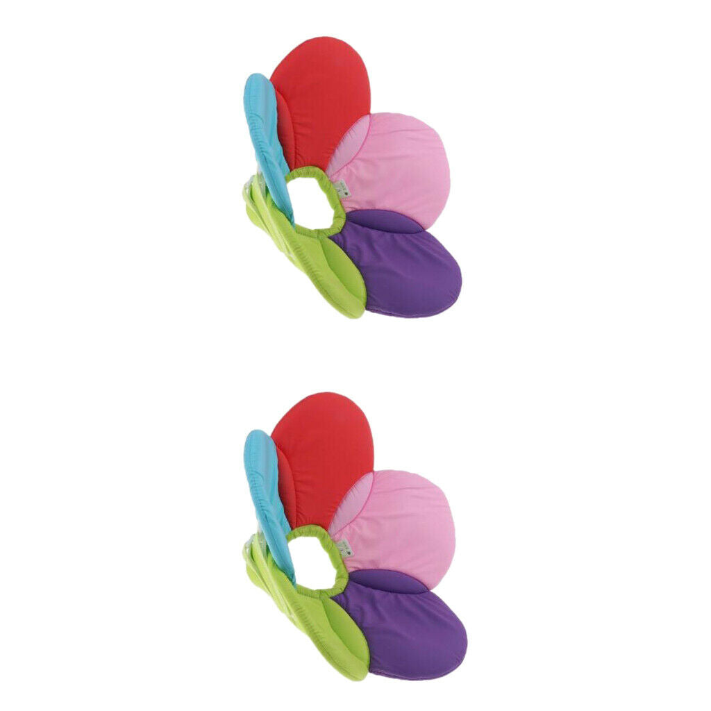 2 Pcs Pet Cone  E-Collar For Cats Dogs Soft Cloth Anti-Bite