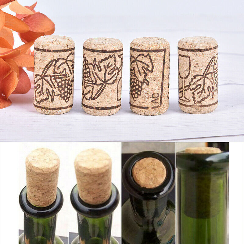 15pcs Wine Cork Cork Supply Sealing Cloth Oak Wine Cork Wine Bottle Stopp.l8