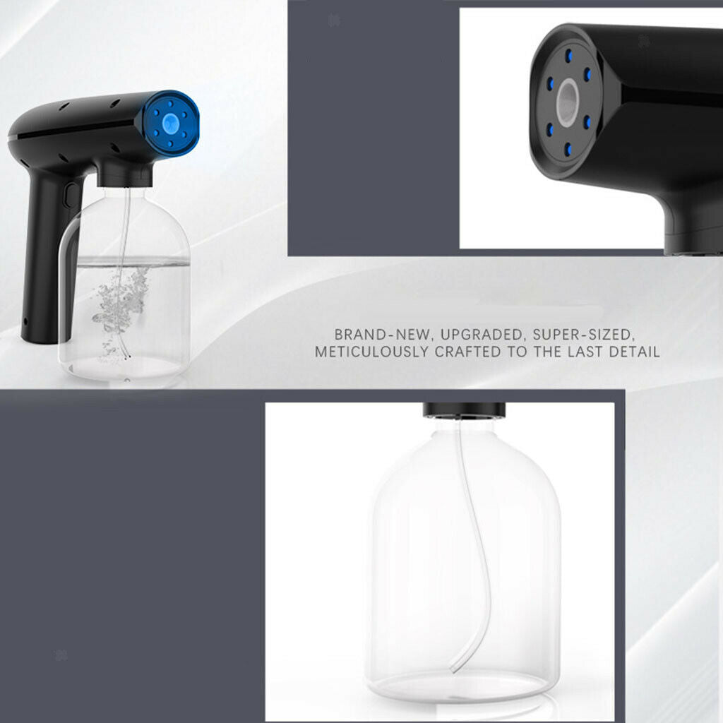 Atomizing Disinfection Sanitizer Sprayer Gun Fogger Cordless Household