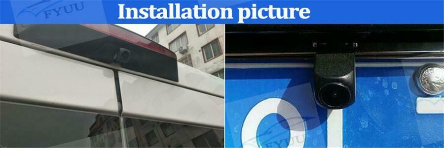 720P/1080P Car Rear View Dual Control Camera with 4 pin for Car Mirror Dash Cam