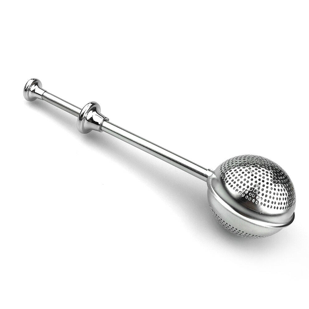 Tea ball tea infuser stainless steel longhandle tea strainer filter tea inter.DF