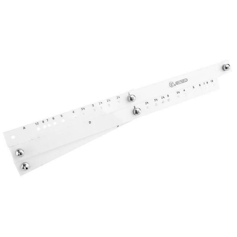 34cm Scale Drawing Ruler Pantograph Folding Ruler Reducer Enlarger Tool Craft