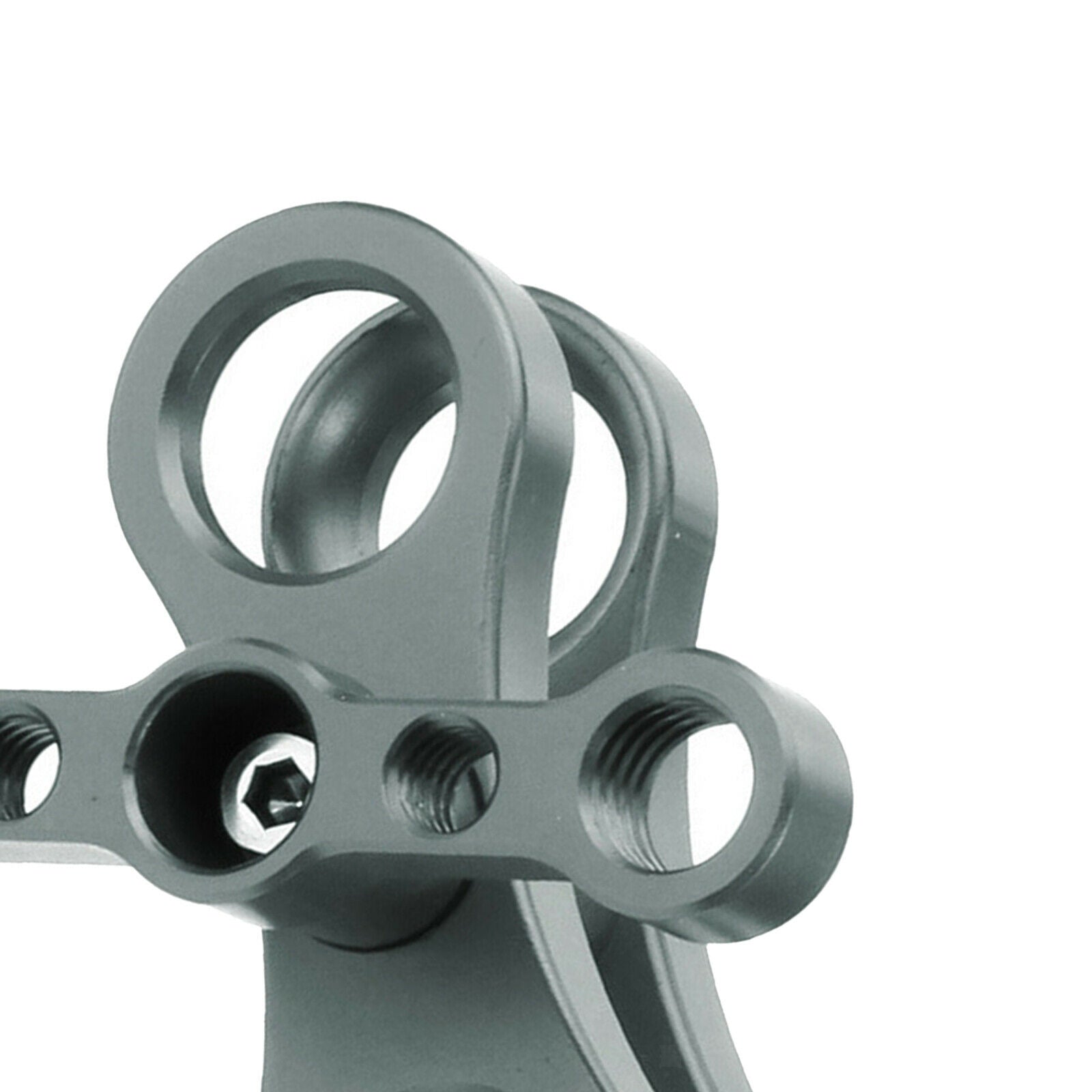 Aluminum Standard 1" Ball Clamp for Underwater Diving Light Arm System gray