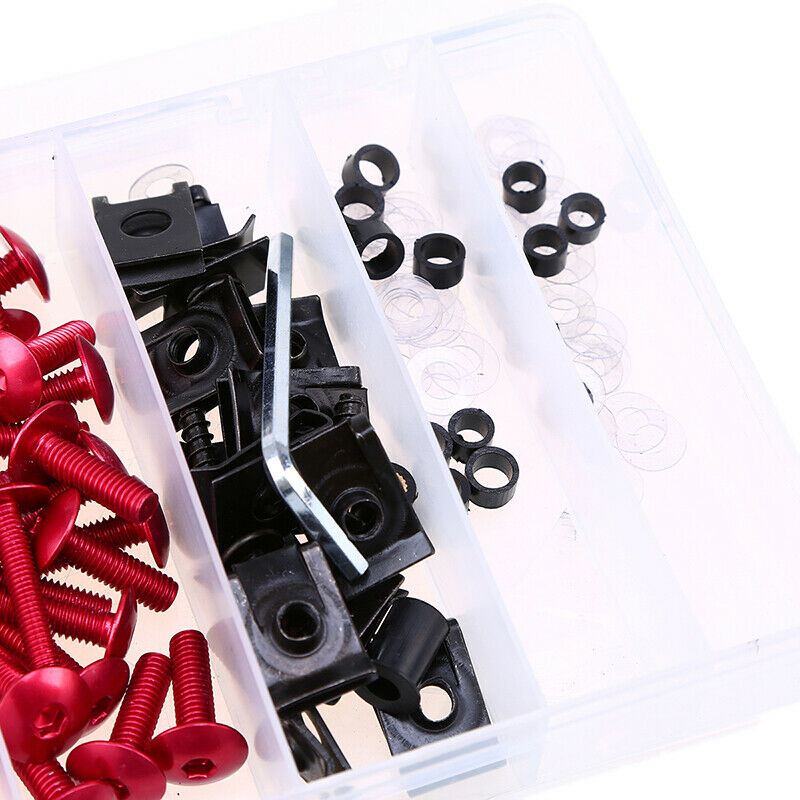 Motorcycle Completed Fairing Bolts Kit Washer Fasteners Clips Screw Sportbike