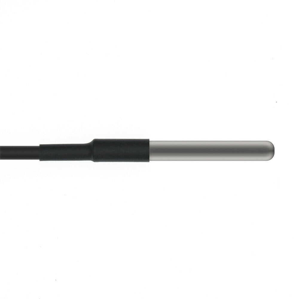 Ds18B20 3.25Ft Stainless Steel Waterproof Digital Probe Temperature Sensor 1M