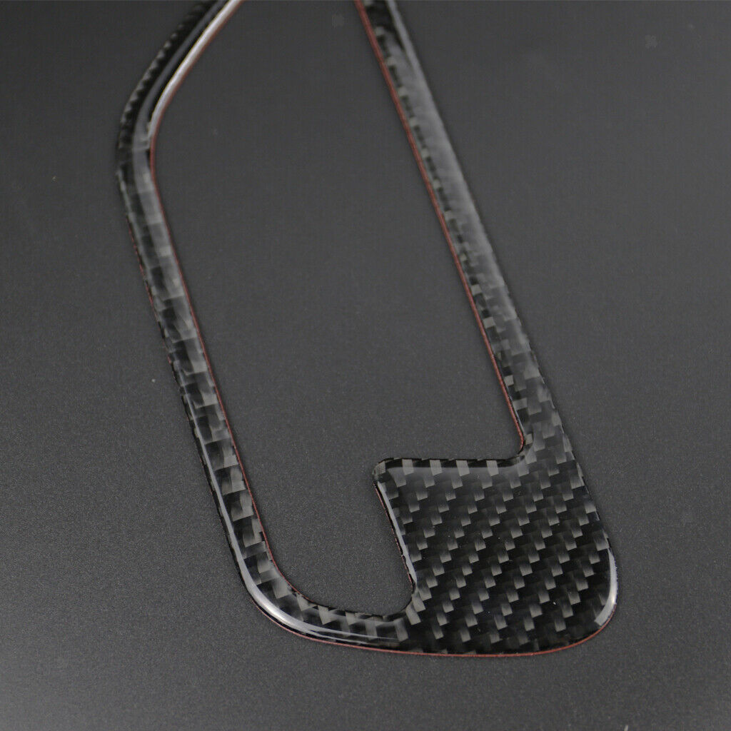 4PCS Carbon Fiber Car Interior Door Handle Cover Trim for BMW F10 5 Series