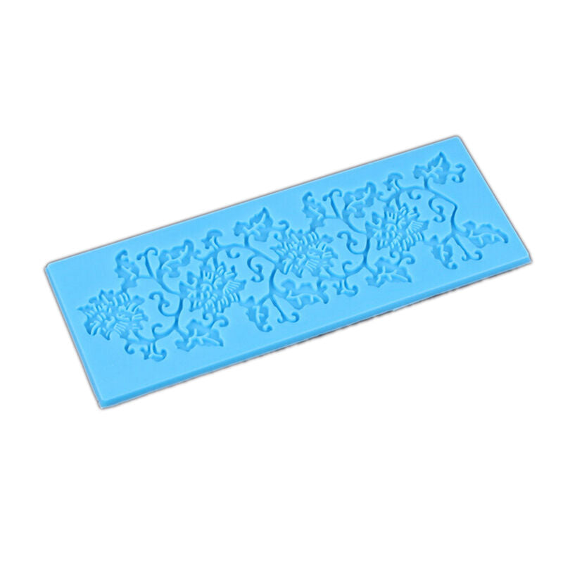 Quality Lace Silicone Fondant Baking Cake Sugar Craft Mould Decorating Mo.l8