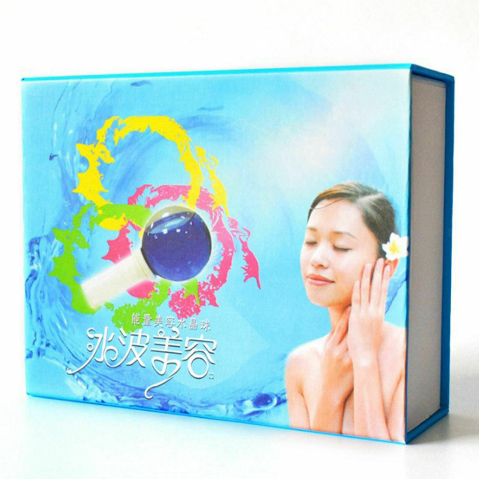 Set of 2Pcs Facial Massager Ice Ball Face Roller Massage Tool for Christmas