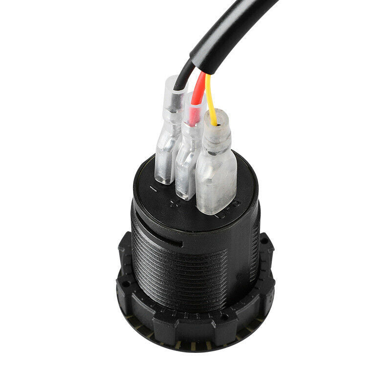 Gm Car Ship Clock Retrofit Led Luminous Round Time Display Suitable for 12-24V