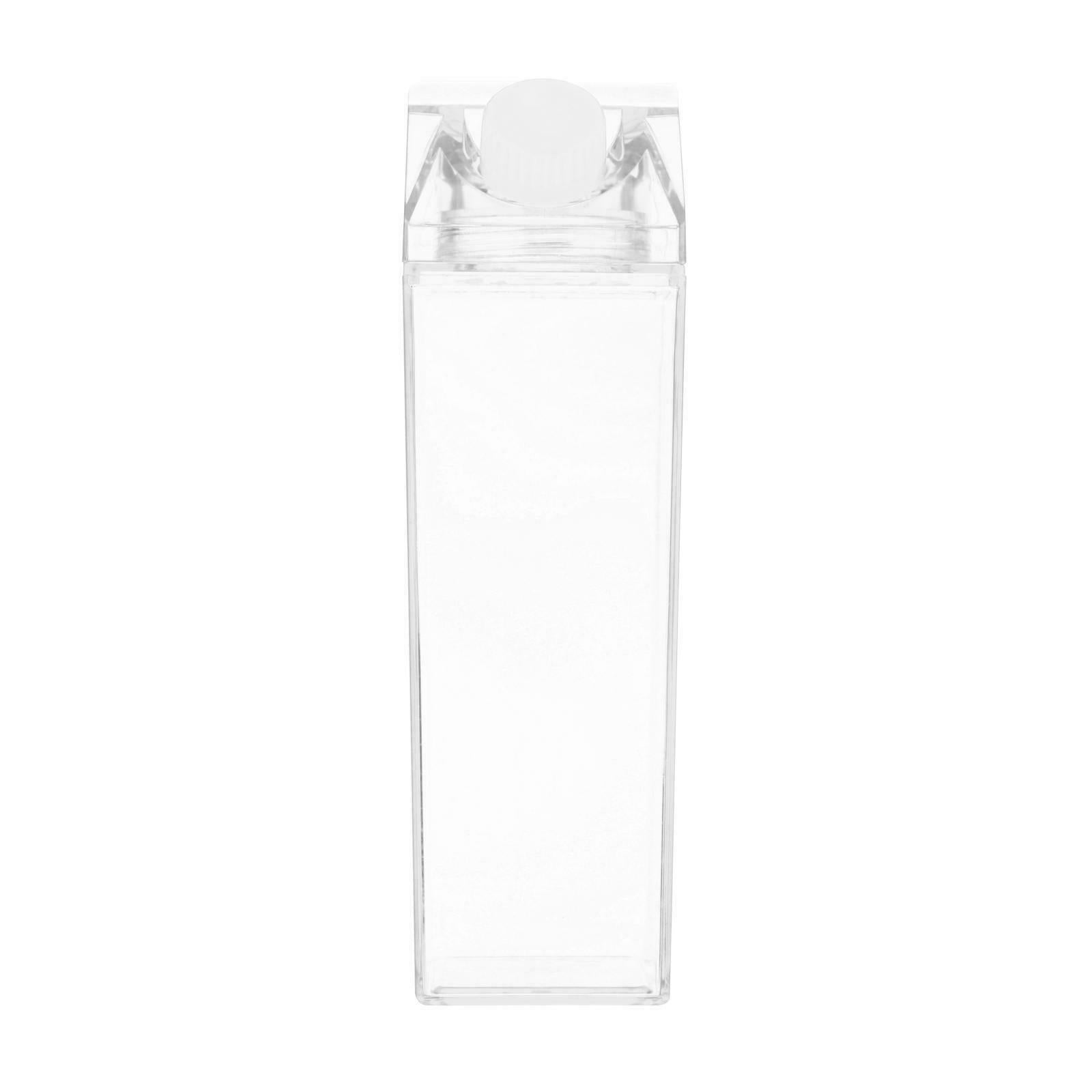 3X Milk Carton Water Bottle Portable Juice Bottle For Travel Camping Coffee