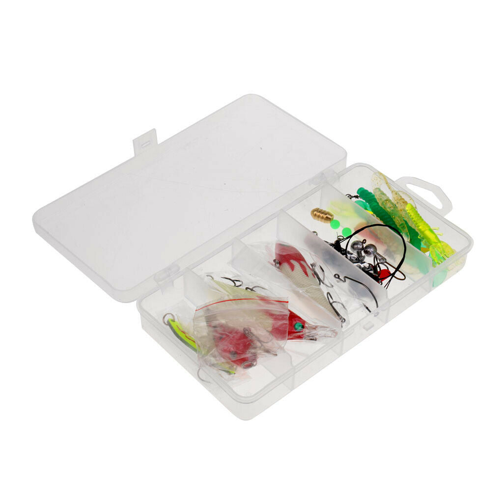Fishing Lure Kit Metal Lure Hard Baits Soft Baits Plastic Lure Fishing Baits