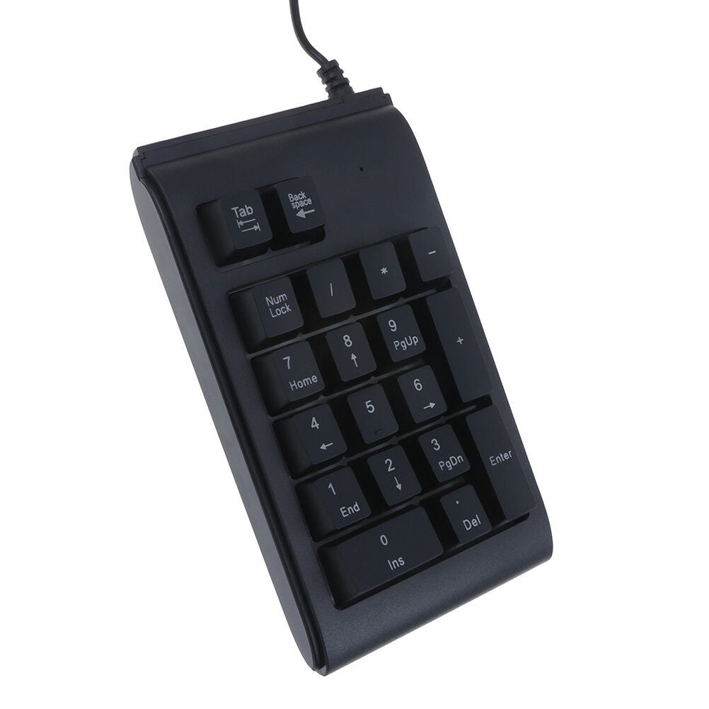 19 Keys number keyboard USB wired mechanical numpad mini numeric Keypad withATA