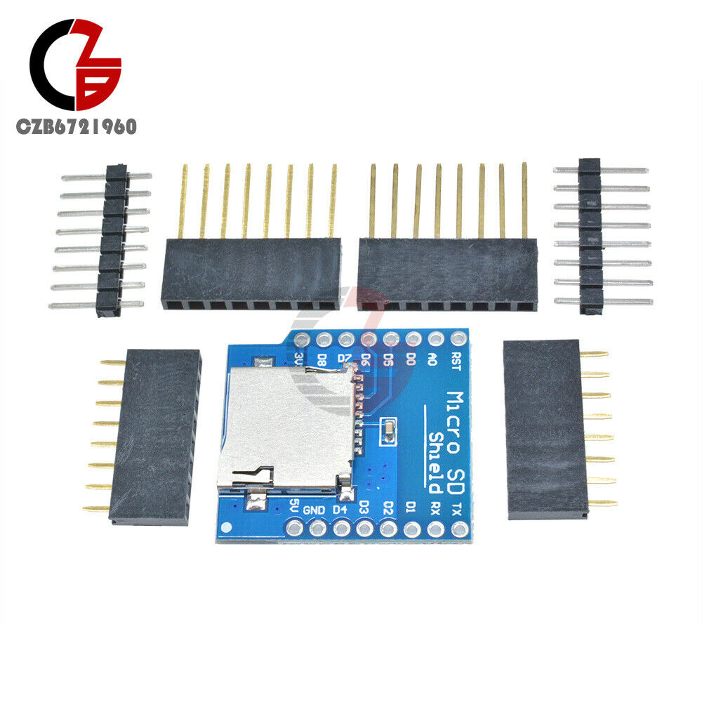 Micro SD Card Shield IoT Wireless Control for WeMos D1 Mini ESP8266 WiFi Module