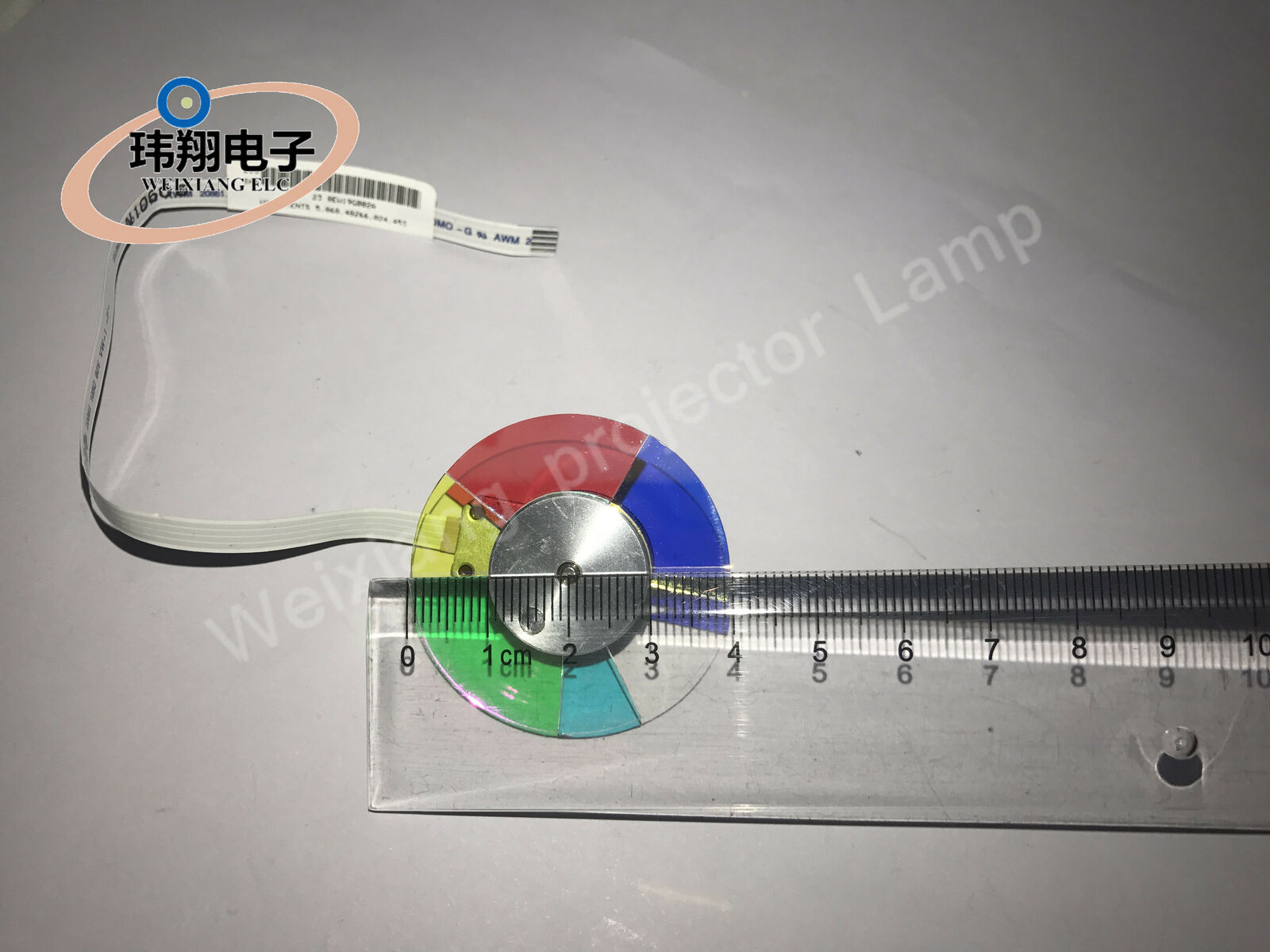 For 1pcs Optoma HD6700 Projector Color Wheel 6 Color 40mm