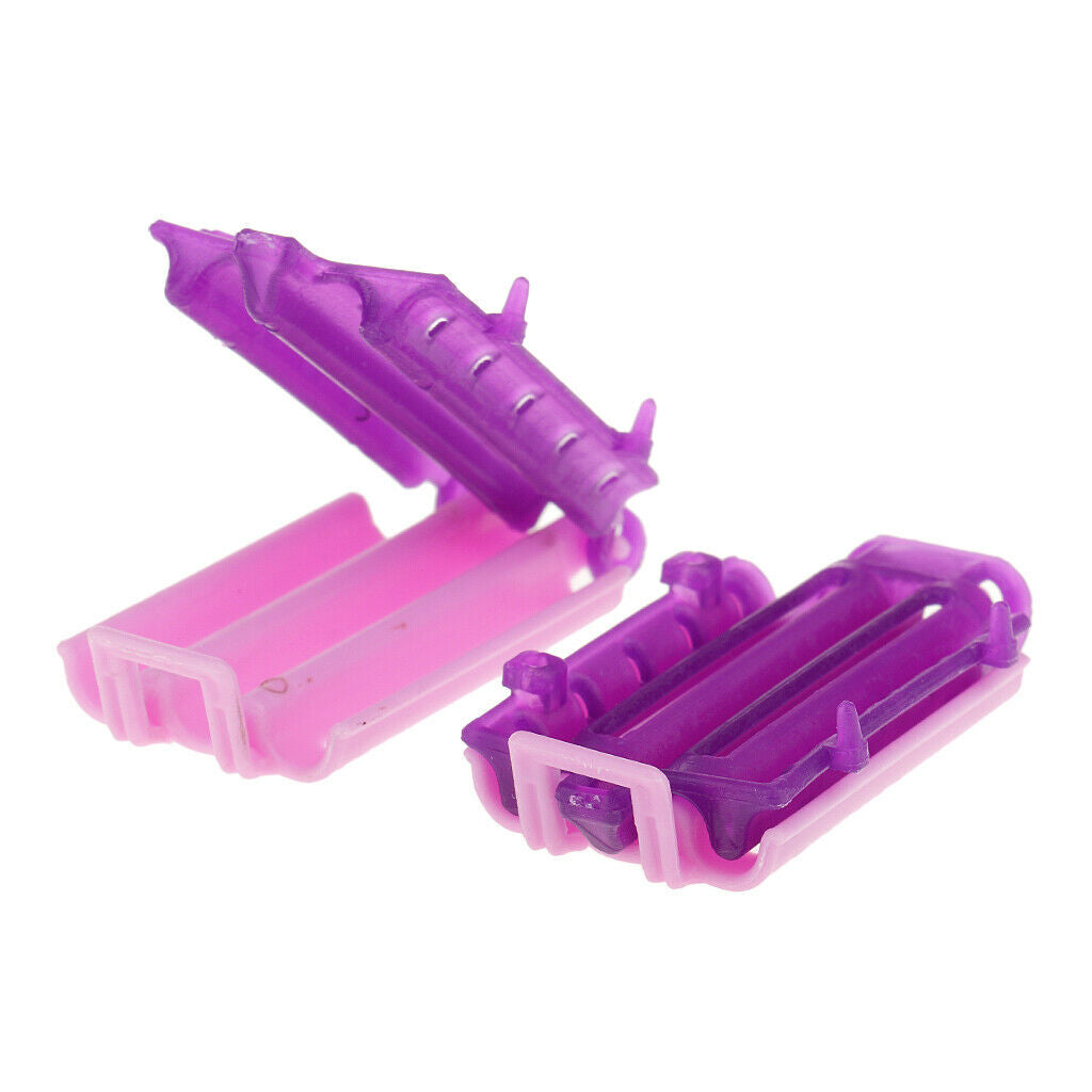 50pcs Wave Perm Rod Corn Hair Hairdressing Clip Curler Maker Styling DIY