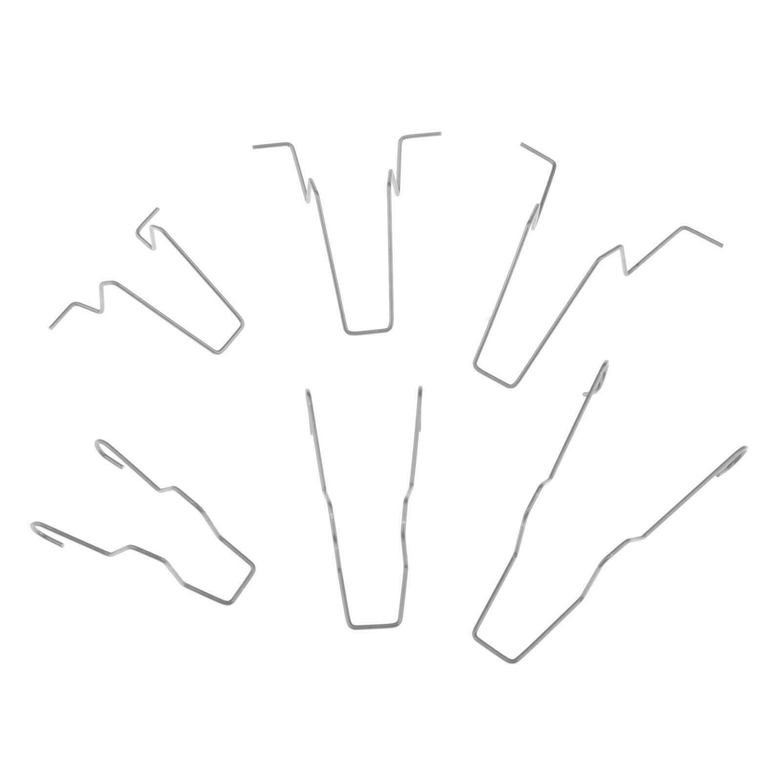 6x Car Headlamp Dip Spring Clips Car Headlight Retainer Clamps 60mm Durable
