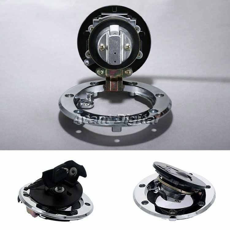 Fuel Gas Tank Cap Cover Key For Kawasaki Ninja ZX7R 1996-2003 ZX6R 1994-1997